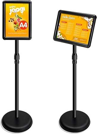 A3 Sign Floor Stand Frame Poster Stand Display Stands
