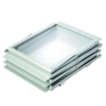 GS126 SAKPHIL Aluminum Foldable Literature/Magazine Leaflet Flyer Holder - Image 2