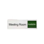 GS185 Office Signage Occupied Sign Slider Door Indicator Open Closed Sign Message Board Acrylic Open - Image 2