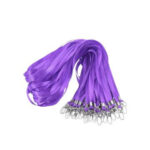 GS117 25PC Sets Clear Name Tags with Lanyard - Image 3