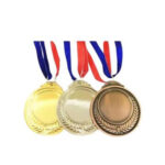 GS129 Set of 3 Standard Medals: Gold, Silver and Bronze - Image 2