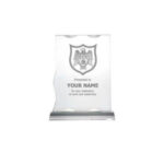 GS137 Tezkar-Rectangle Crystal Award Glass Base (150mm x 41mm x 195mm) - Image 3