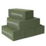 GS147 SAKPHIL Floral Foam Blocks (9" X 4" X 3") Florist Flower Foam - Image 2