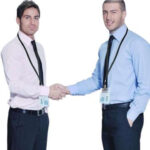 GS121 Sakphil Clear ID Badge Holder with Lanyard - Image 4