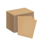 GS150 SAKPHIL Corrugated Cardboard Sheets | Flat Cardboard Sheets for Craft, Photo framing and packing Set of 25pcs| Size:15x21cm/ 21x30cm/ 30x42cm / 30 x30cm