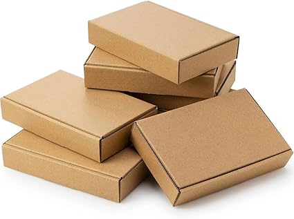 GS199 SAKPHIL Mailer Box, Shipping & Packaging Boxes for Small Busniess |Corrugated Cardboard Small Shipping Boxes for Ecommerce| Gifts packing Box| 20Pcs set (Brown, 11x8x2inch)