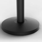 GS203 SAKPHIL (2 Pcs) Black Retractable Crowd Control | Barriers Queue Barrier | Belt Stanchion Safety Barriers | Security Pole Posts | Stands Stainless Steel | 2m Belt - Image 5