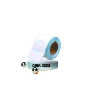 GS110 800 Self Adhesive Label Roll 50mm x 30mm - Image 1